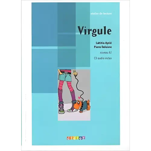 Franse taalleerboek Atelier de lecture Virgule niveau A1 met cd-audio