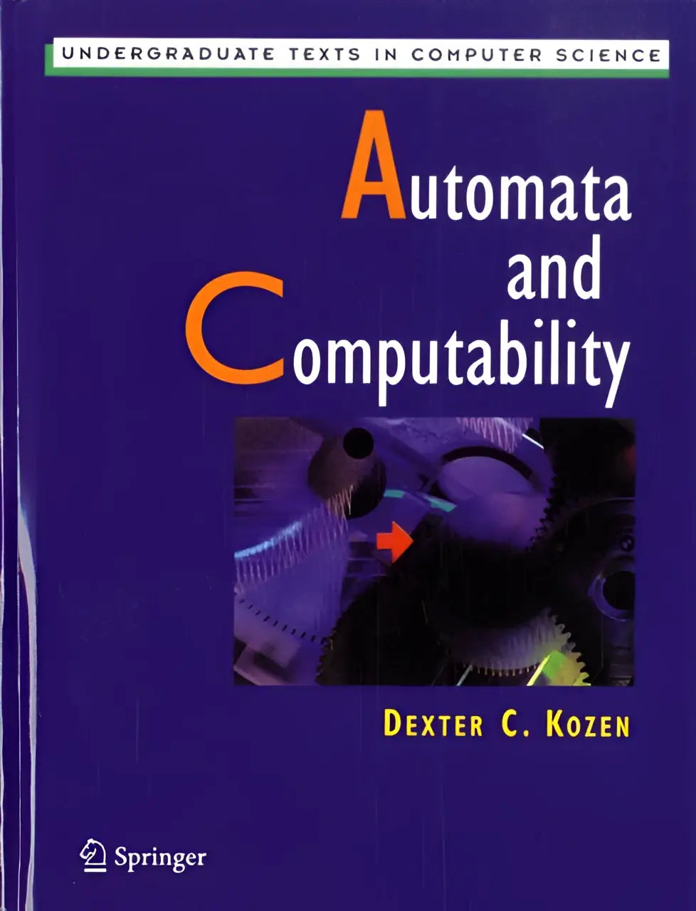 Blauw hardcover studieboek automata and computability door dexter c met een introductie voor undergraduate students