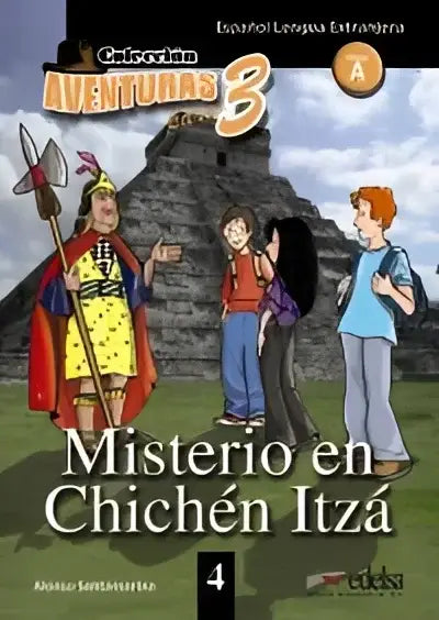 Aventuras para 3: misterio en chichén itzá libro + downloadable mp3 - aventuras para 3: misterio en chichén itzá libro