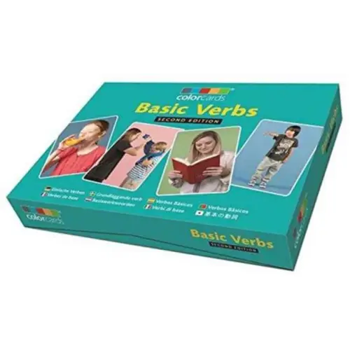 Basic verbs colorcards - basic verbs colorcards - boek