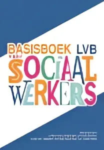 Het basisboek lvb voor sociaal werkers van eline bouwman-van ginkel met kleurrijke tekst op de omslag
