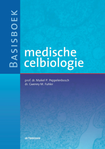 Basisboek medische celbiologie 1e druk blauwpaars celbiologieleerboek