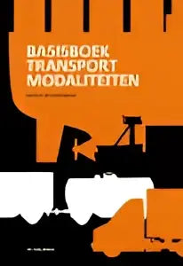 Basisboek transportmodaliteiten met een zwart oranje minimalistisch logo van bassboek transportmogelijkheden door gerrit nieuwenhuis promedia publishers educatieve uitgaven algemeen