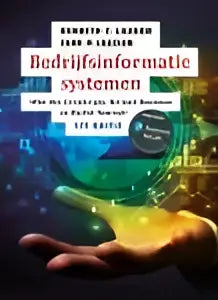 Boek cover van bedrijfskundige leerboek bedrifsinformatiesystemen 17e editie met mylab nl voor hoger onderwijs