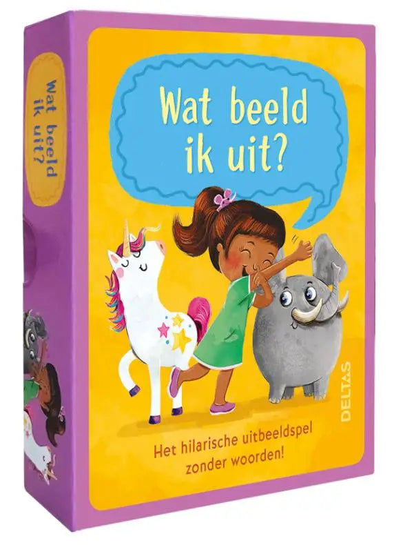 Wat beeld ik uit? - Het hilarische uitbeeldspel zonder woorden!