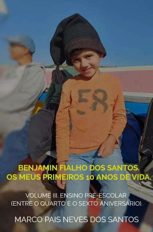 Oranje longsleeve shirt met donker groene nummer 58 voor benjamin fialho dos santos volume iii