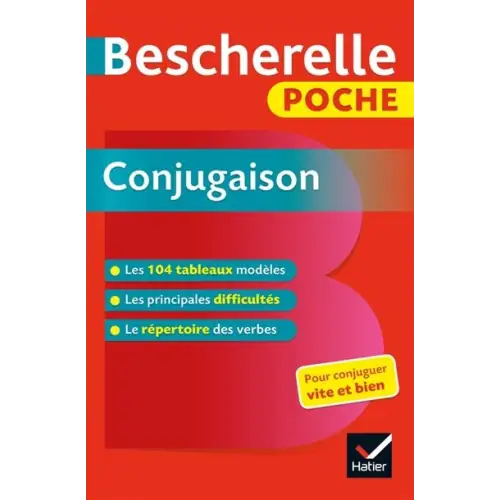 Bescherelle poche conjugaison - bescherelle poche conjugaison - boek