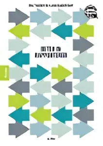 Beter in rapporteren toont een geometrisch patroon van teal, lichtblauw en wit voor hoger onderwijs door eric tiggeler en manon rundervoort