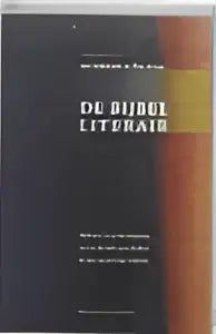 Donkere minimalistische omslag van bijbel literair met witte hoofdletters en vbk media branding