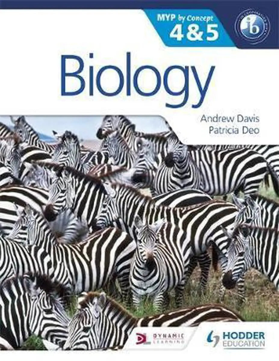 Biology for the ib myp 4&5 by concept - biology for the ib myp 4&5 by concept - boek