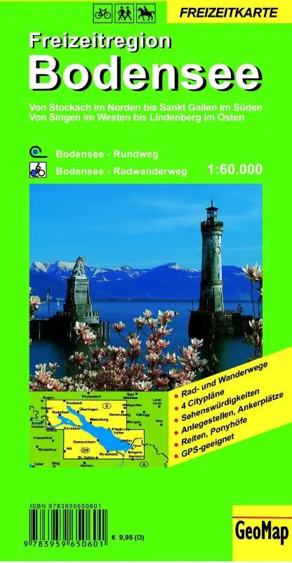 Bodensee Freizeitregion - 1:60.000