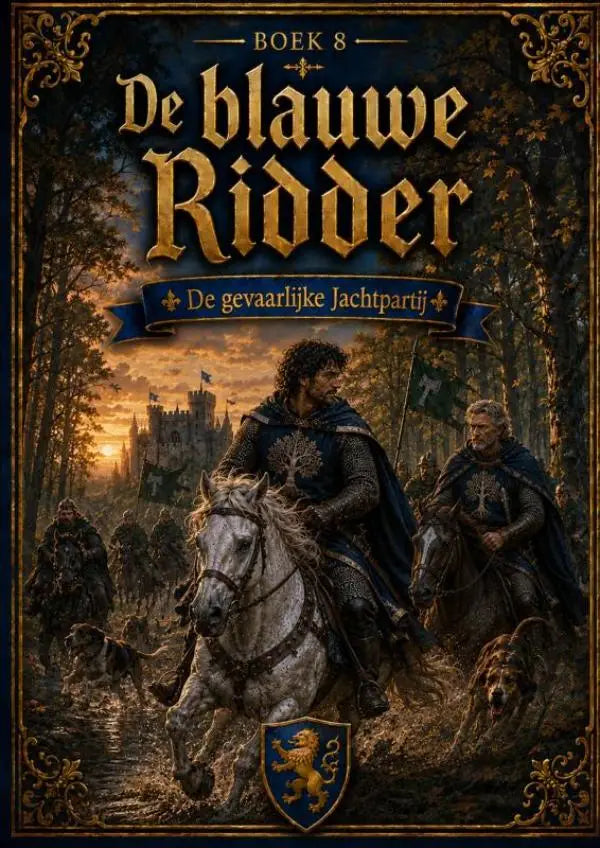 Boek 8, De blauwe Ridder - De gevaarlijke Jachtpartij