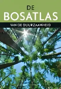 De bosatlas van de duurzaamheid toont een geometrisch patroon met spiegelende oppervlakken als voorbeeld van geografische atlassen