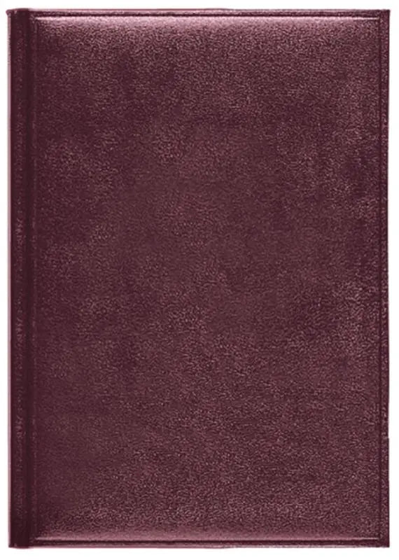 Buchkalender Chef-Timer Balaton burgund 2027 - Terminplaner mit Tageskalendarium. Din A5 Terminkalender 1 Tag 1 Seite. Extra Platz für Notizen.