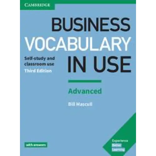 Business vocabulary in use - advanced book with answers - business vocabulary in use - advanced book with answers - boek
