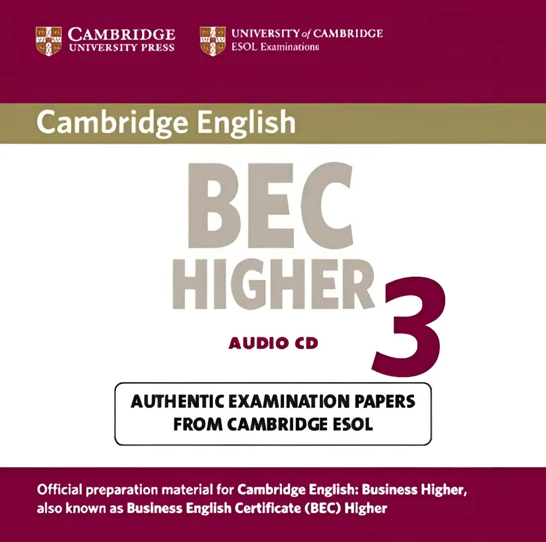 Cambridge bec higher 3 audio-cd - cambridge bec higher 3 audio-cd - boek