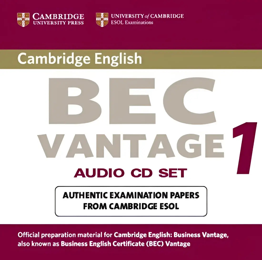 Cambridge bec vantage 1 audio-cd’s (2x) - cambridge bec vantage 1 audio-cd’s (2x) - boek
