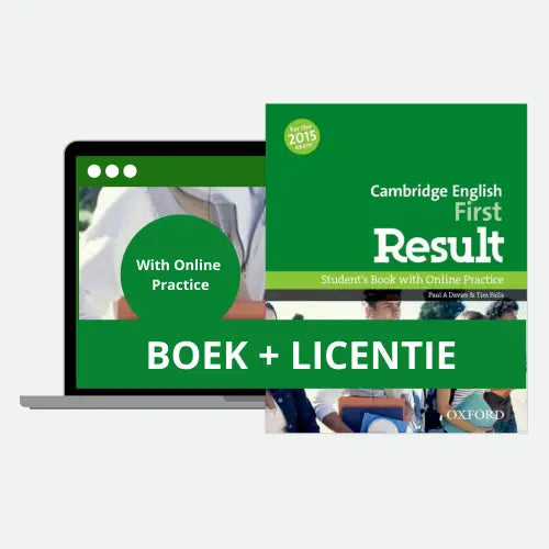 Cambridge english: first result (for revised 2015 exam) student’s book + online skills practice - cambridge english: