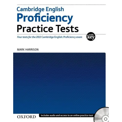 Cambridge english: proficiency (cpe) practice test + key + cd-rom + online resource - cambridge english: proficiency