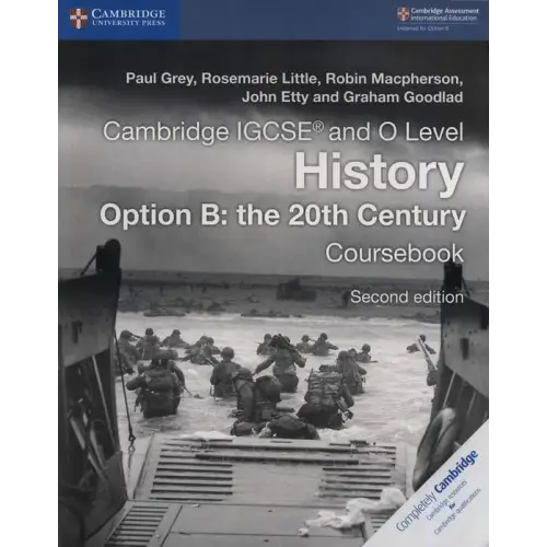 Cambridge igcse (r) history option b: the 20th century coursebook - cambridge igcse (r) history option b: the 20th