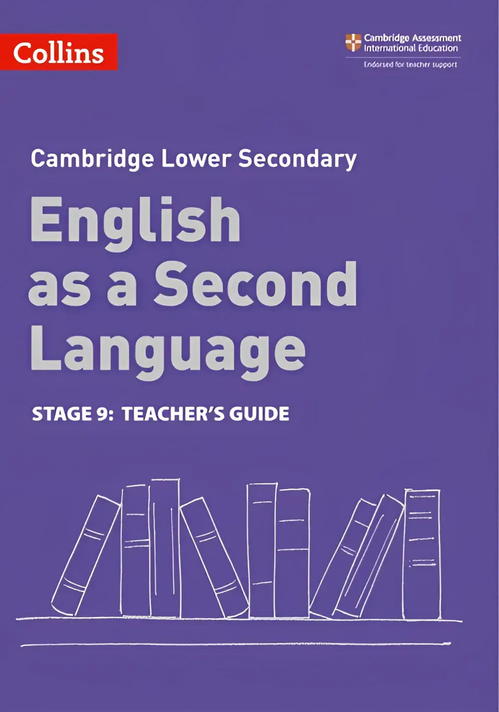 Paarse cambridge lower secondary english as a second language teacher guide stage 9 van collins voor engels leren