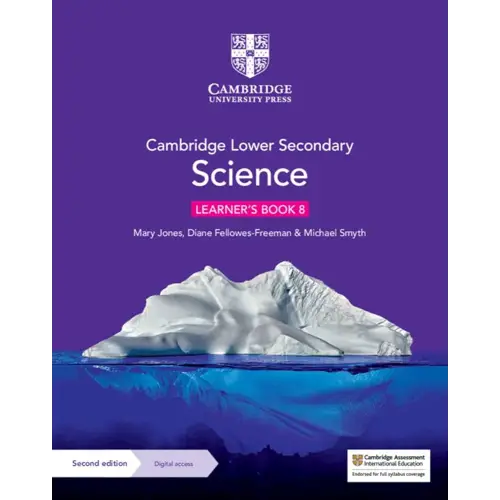 Cambridge lower secondary science learner’s book 8 with digital access (1 year) - cambridge lower secondary science