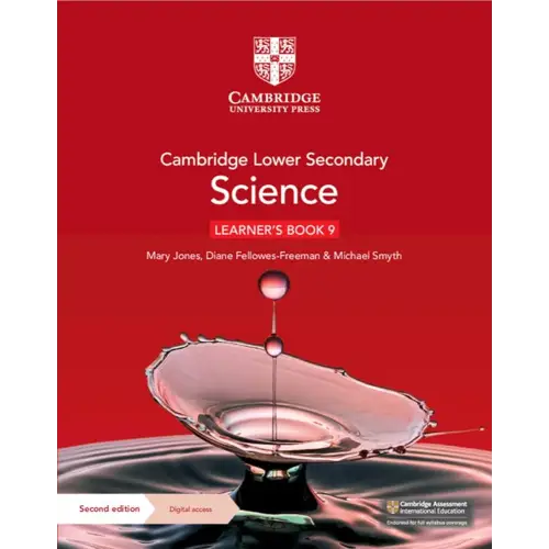 Cambridge lower secondary science learner’s book 9 with digital access (1 year) - cambridge lower secondary science