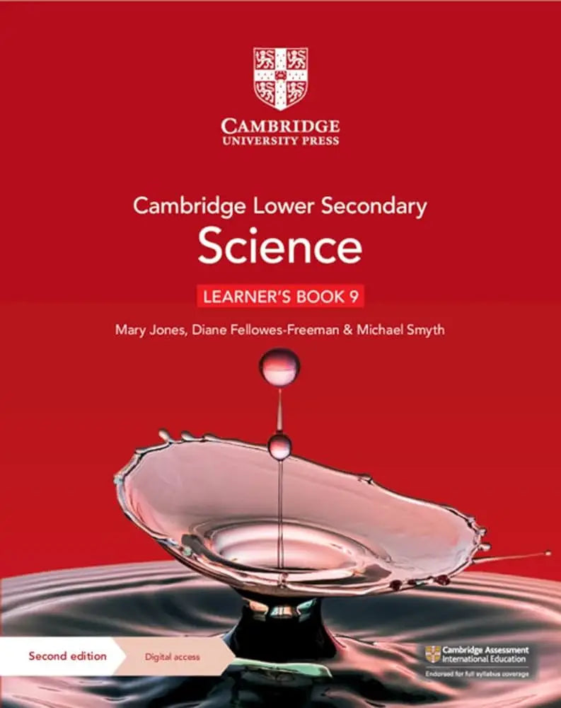 Cambridge lower secondary science learner’s book 9 with digital access (1 year) - cambridge lower secondary science