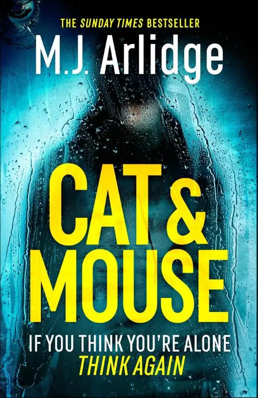 De boekomslag van cat and mouse door m.j. voor een verslavende en meeslepende misdaadthriller uit 2026