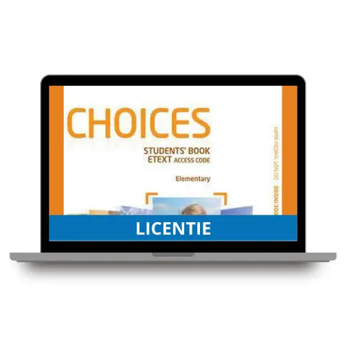Choices - elementary etext students book access card - choices - elementary etext students book access card - licentie