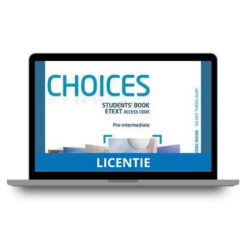 Choices - pre-intermediate etext students book access card - choices - pre-intermediate etext students book access card