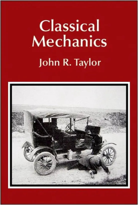 Rood boek kaft met de titel classical mechanics door john r voor een boek over klassieke mechanica