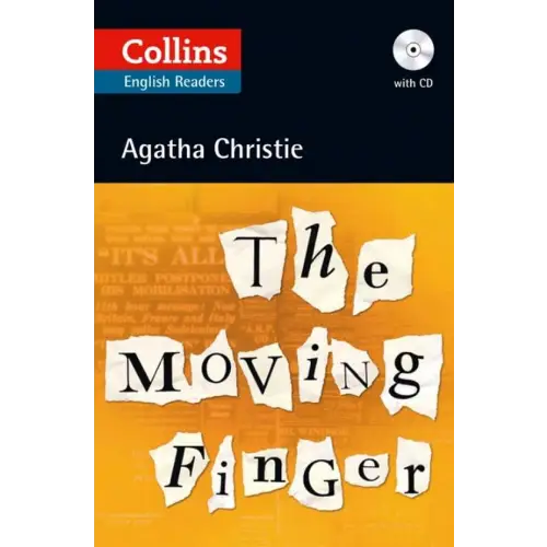 Collins agatha christie readers b2: the moving finger book + mp3 audio-cd - collins agatha christie readers b2: the