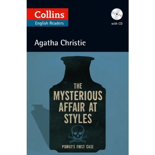 Collins agatha christie readers b2: the mysterious affair at styles book + mp3 audio-cd - collins agatha christie