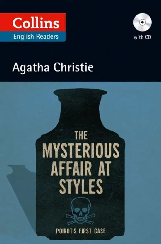 Collins agatha christie readers b2: the mysterious affair at styles book + mp3 audio-cd - collins agatha christie