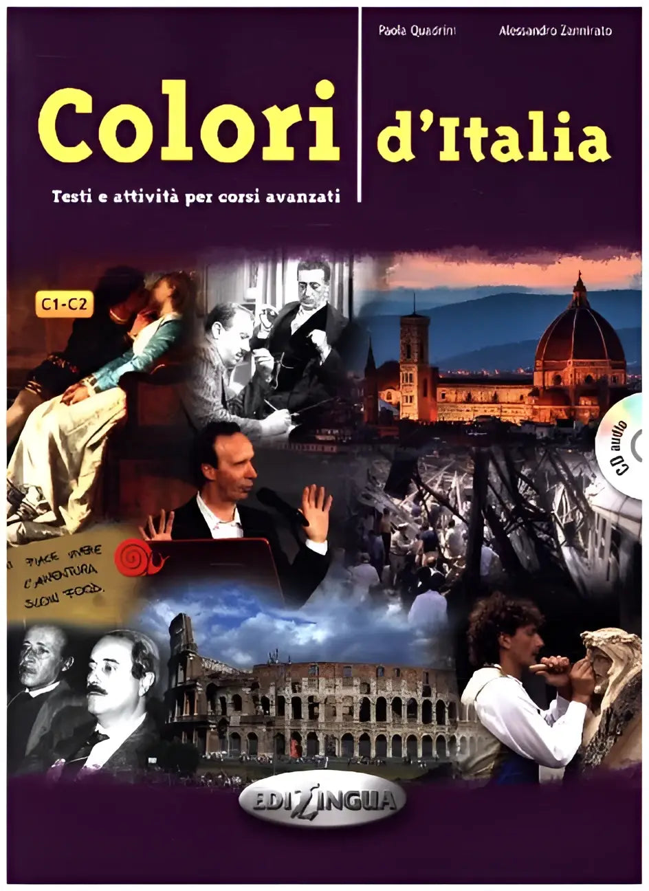 Colori d’italia libro + audio-cd - colori d’italia libro + audio-cd - boek
