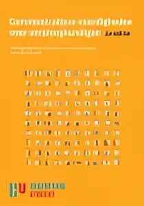 Heldere oranje cover van een custom editie communicatieve vaardigheden voor verpleegkundigen met internationale journal gerlien roke