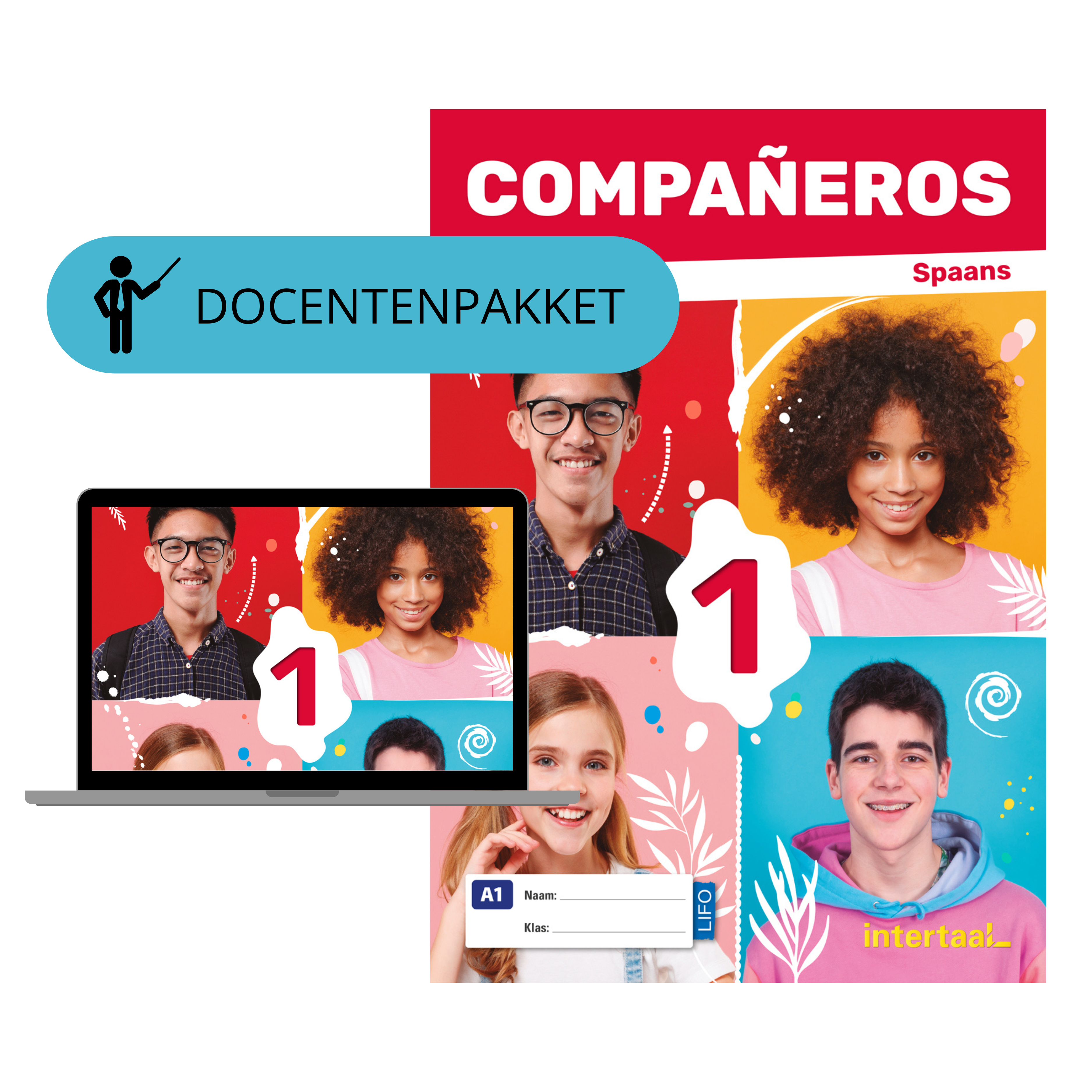 Compañeros deel 1 lifo - docentenpakket - boek met licentie