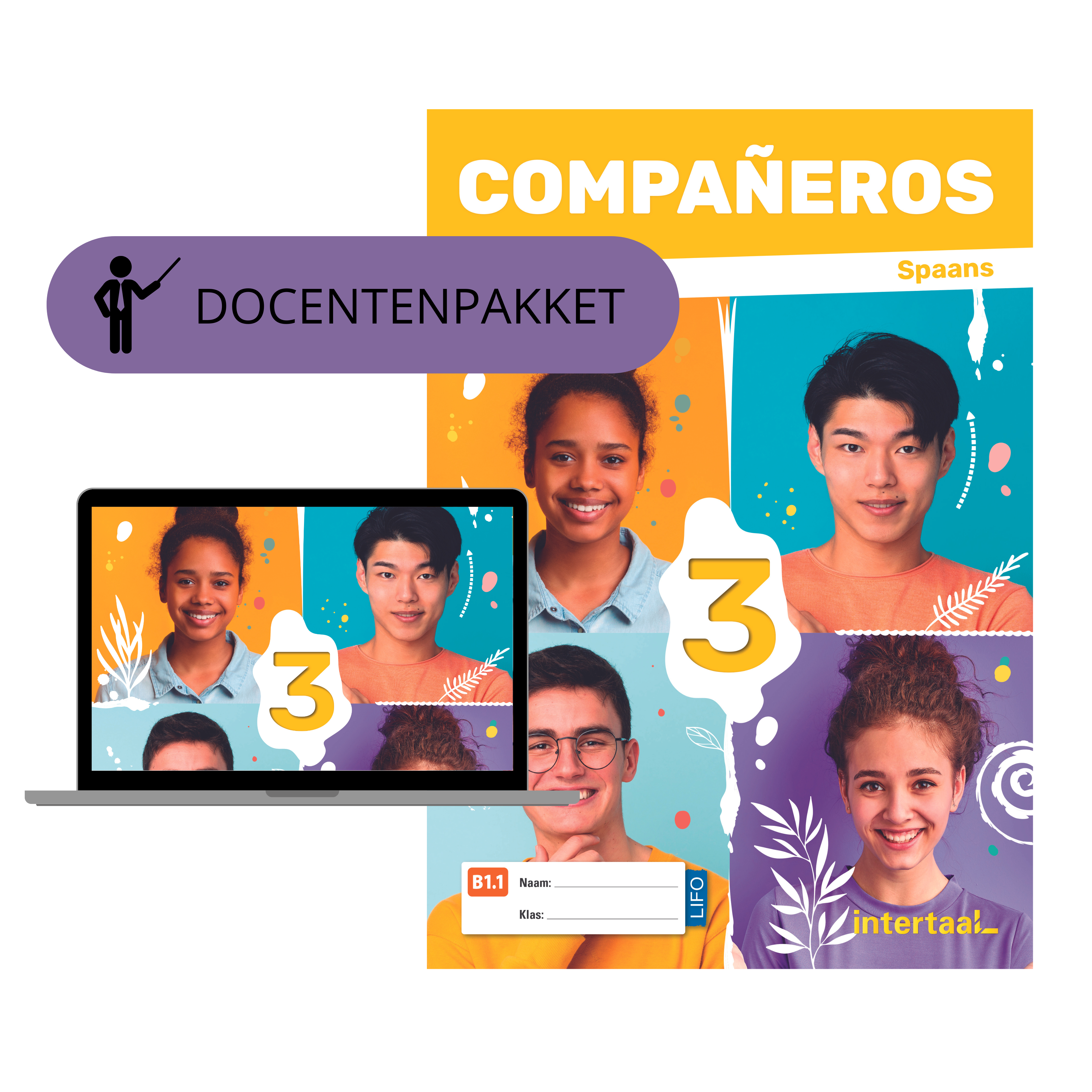 Compañeros deel 3 lifo - docentenpakket - boek met licentie