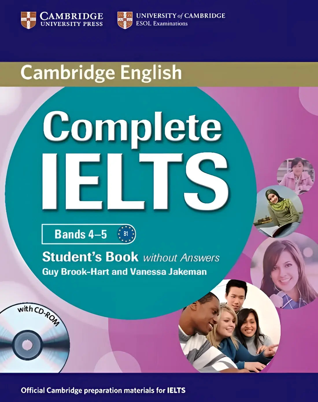 Complete ielts bands 4-5 b1 student’s book without answers + cd-rom - complete ielts bands 4-5 b1 student’s book