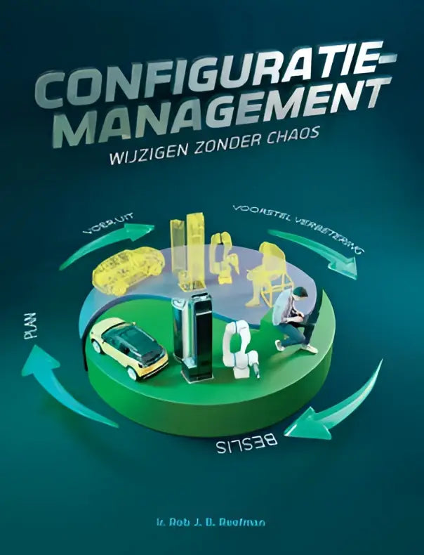 De boekcover van configuratie-management wijzigen zonder chaos door ir in een product over configuratiemanagement