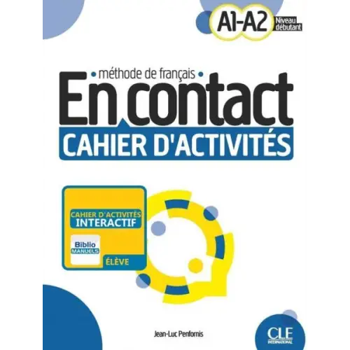 En contact - niveaux a1-a2 - version numérique élève - cahier d’activités - licentie