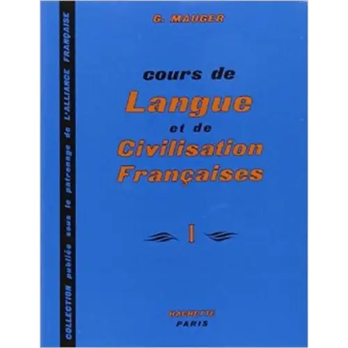 Cours de langue et de civilisation française 1 - cours de langue et de civilisation française 1 - boek