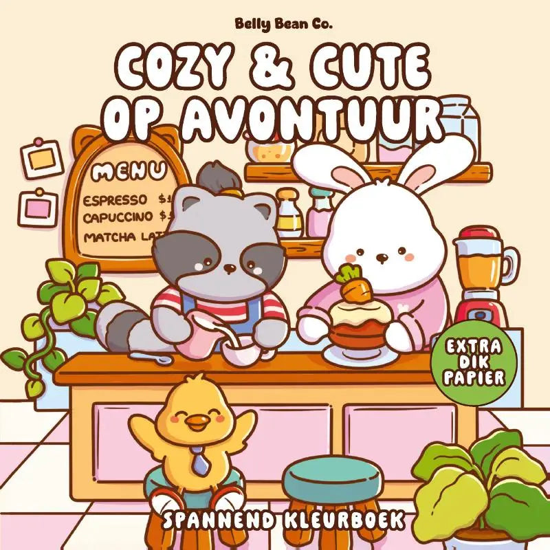 Cozy & cute op avontuur - Spannend kleurboek