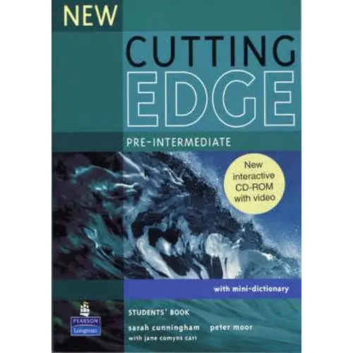 Cutting edge new edition - pre-intermediate student’s book + cd-rom - cutting edge new edition - pre-intermediate