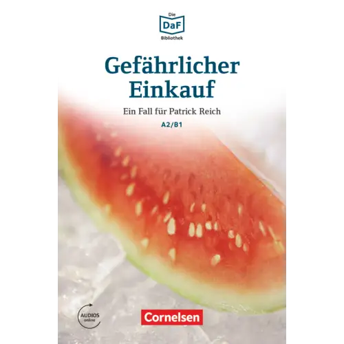 Die daf-bibliothek a2/b1: gefährlicher einkauf buch + mp3-audios download - die daf-bibliothek a2/b1: gefährlicher
