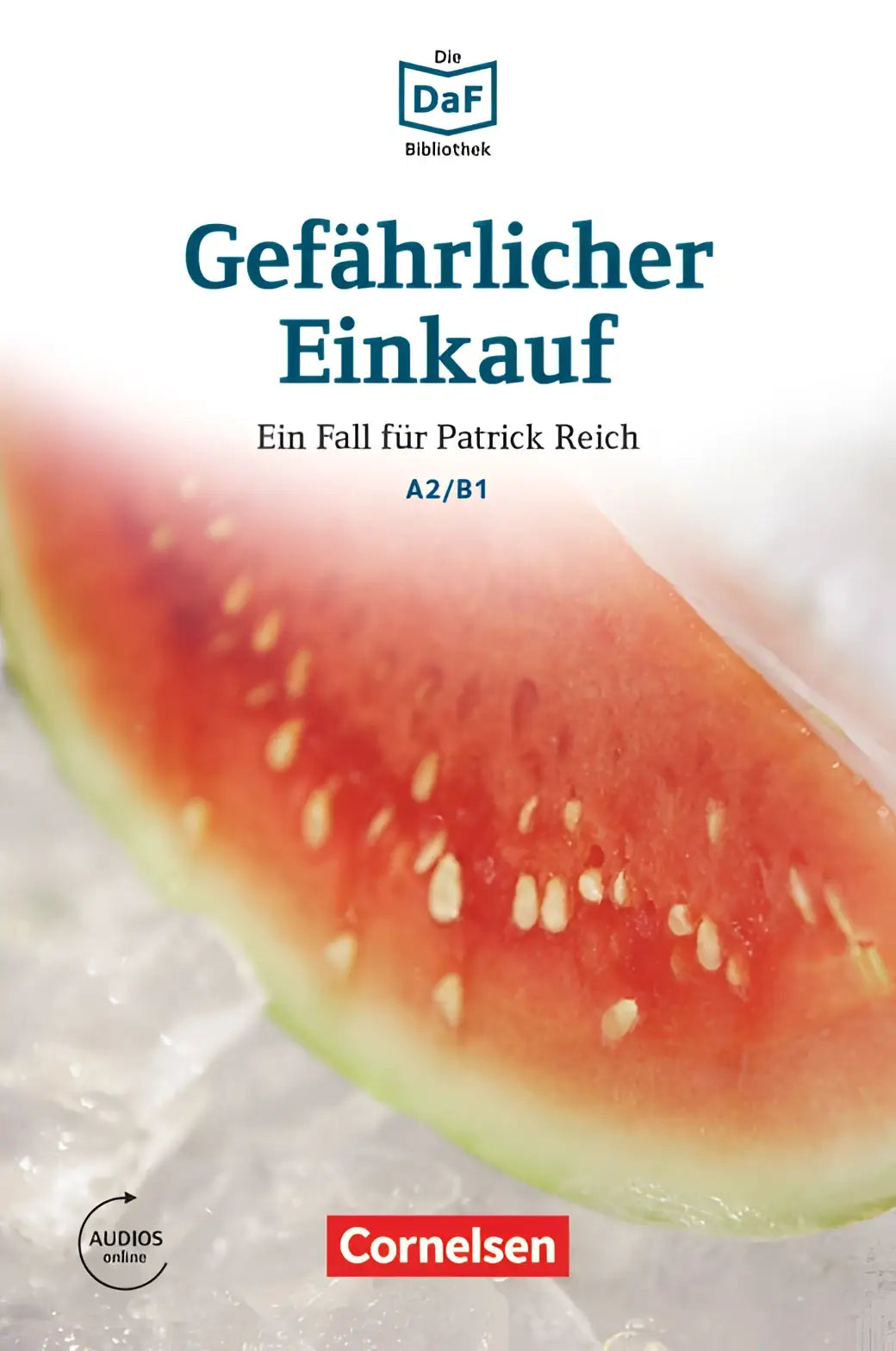 Die daf-bibliothek a2/b1: gefährlicher einkauf buch + mp3-audios download - die daf-bibliothek a2/b1: gefährlicher
