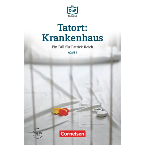 Die daf-bibliothek a2/b1: tatort: krankenhaus buch + mp3-audios download - die daf-bibliothek a2/b1: tatort: