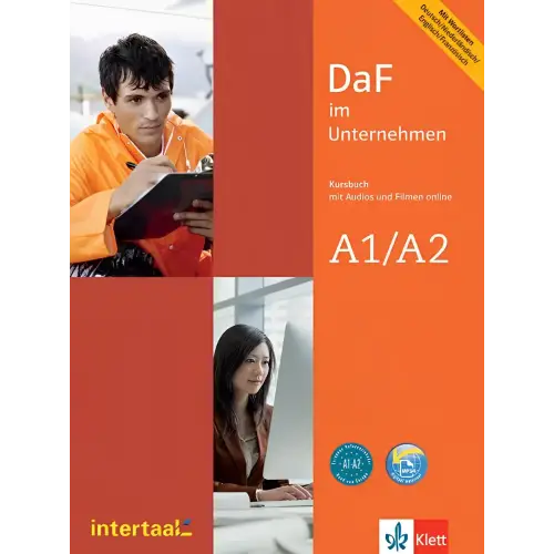 Daf im unternehmen a1/a2 kursbuch mit intertaal augmented - daf im unternehmen a1/a2 kursbuch mit intertaal augmented