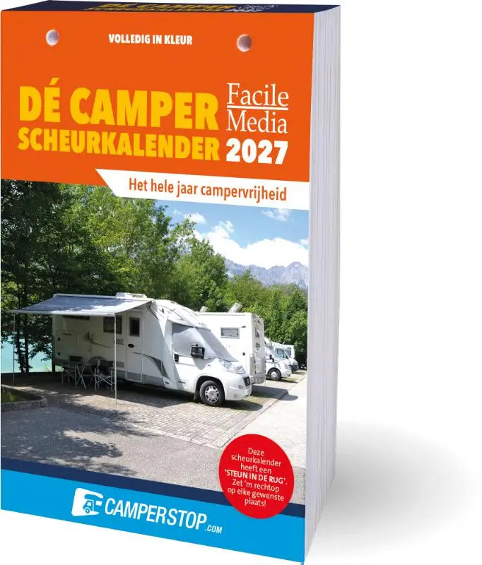 Dé camper scheurkalender - 2027 - Van de makers van de gerenommeerde Facile-en-Route Campergids!